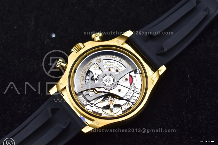 Edition 803 Dial Black QF V6 SH4131 on Best Strap Stylish 1:1 (Weighted) Oysterflex 126518 Daytona 0110